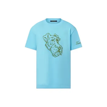 LOUIS VUITTON Graphic Short-Sleeved Crewneck