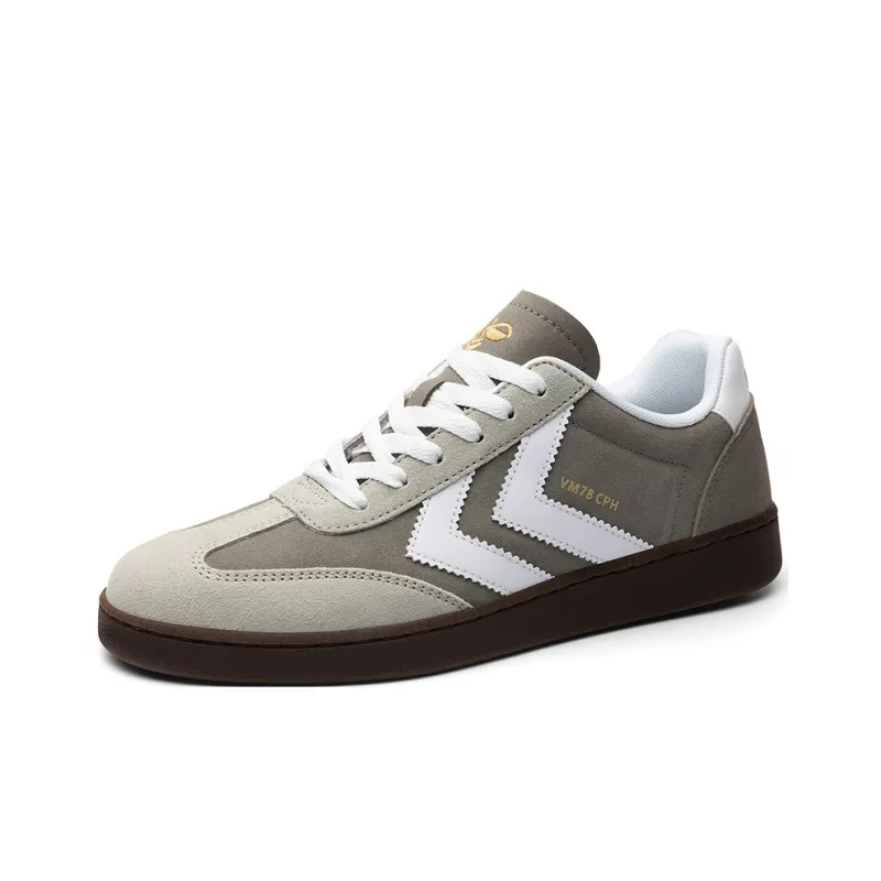 Hummel Anti Slip Wear Resistant Low Top Casual Shoes Unisex-37