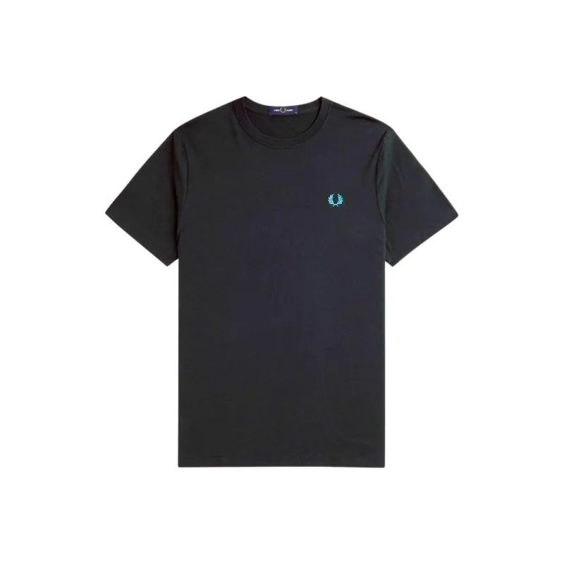 FRED PERRY T Shirts Men Black-0