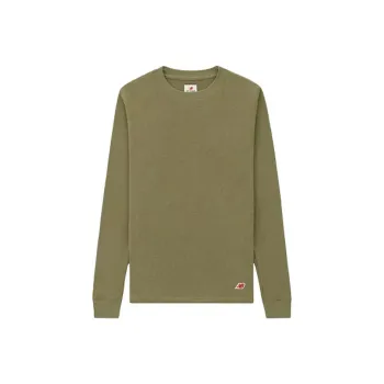 New Balance Made In USA FW24 T Shirt Men's Dark Olive Stone