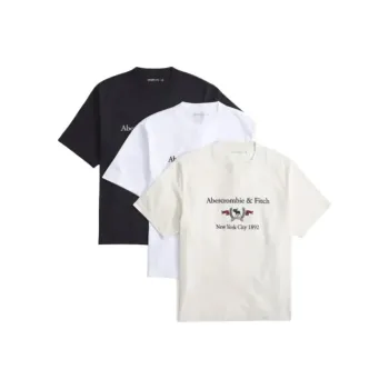 Abercrombie＆Fitch T Shirt Men's 3 Pack