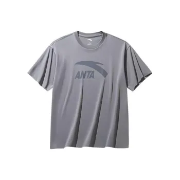 CHAOJIANTA T-Shirt Unisex Melting Moon Gray