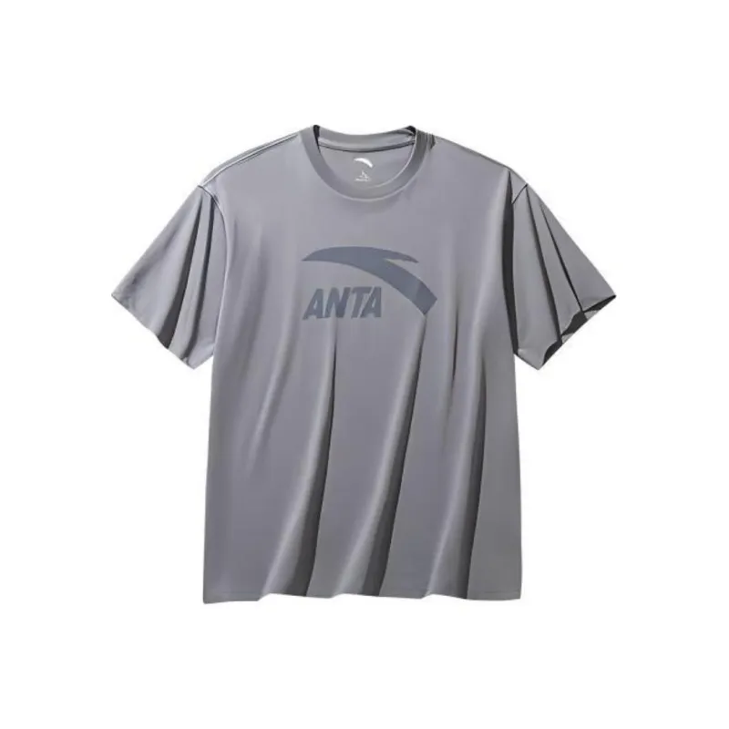 CHAOJIANTA T-Shirt Unisex Melting Moon Gray-0
