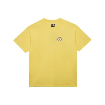 New Era x XIAOHUANGREN LIANMINGKUAN T Shirt Unisex Yellow