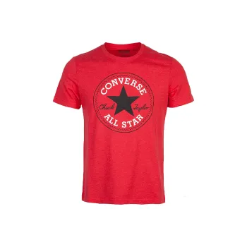 Converse T-Shirt Men's Textured Campus Red