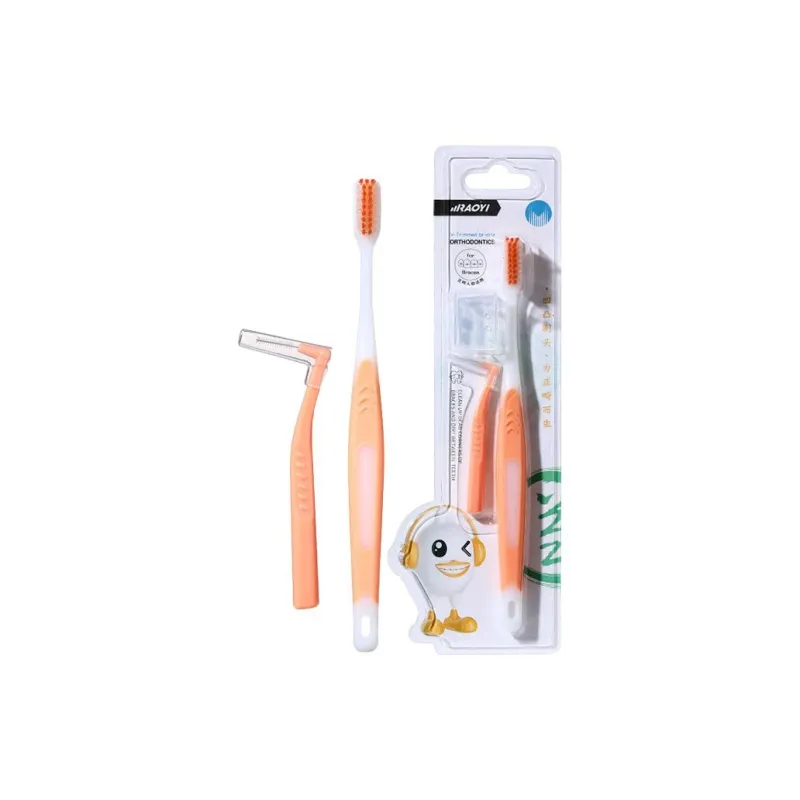 RAOYI Orthodontic Bracket Protector Toothbrush Combination Toothbrushes-4