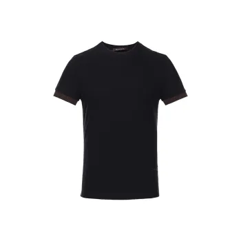 BRAUN BUFFEL T-Shirts Men Dark Blue