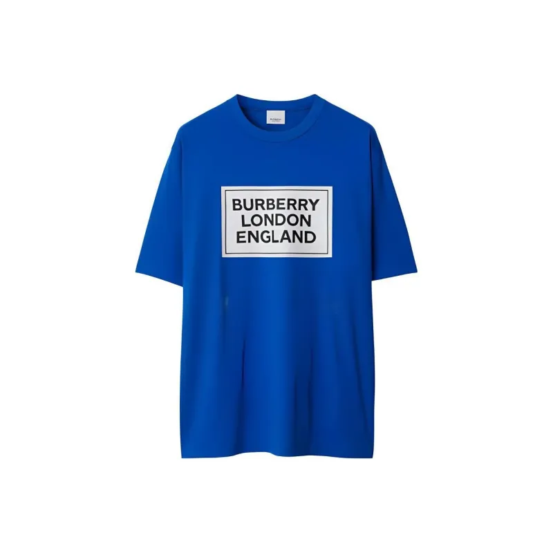 Burberry Ellison Logo Print T shirt-0