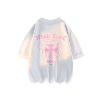 WHOLE EARTH Short-Sleeved T-Shirts Summer Unisex