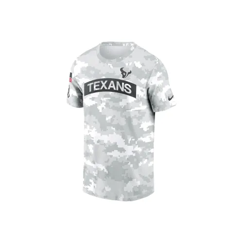 nike rankings Red Texans Salute To Service Edge Arch Men's nike rankings Dri FIT Nfl T Shirt