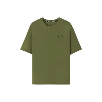 Skechers Sports Life Collection T Shirt Unisex Martini Olive Green