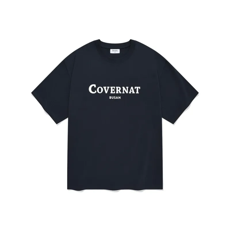 COVERNAT FW24 T Shirt Unisex Marine Blue-0