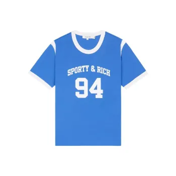 SPORTY & RICH Sr 94 Sports T shirt