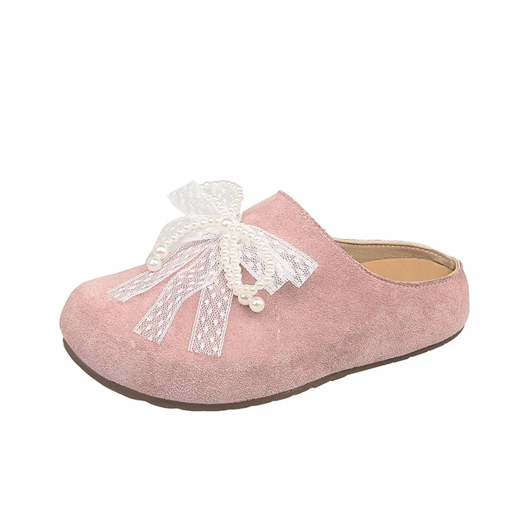 AJPAP Quiet Odor Resistant Abrasion Resistant Wrap toe Slippers Women's-0