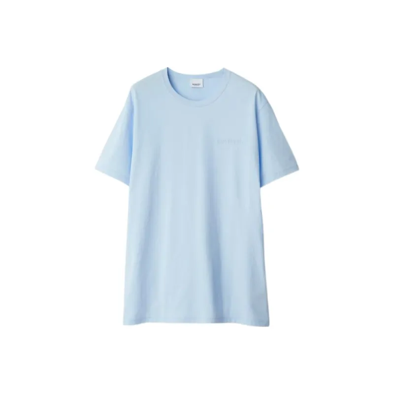 Burberry SS24 T Shirt Men's Light Blue-0