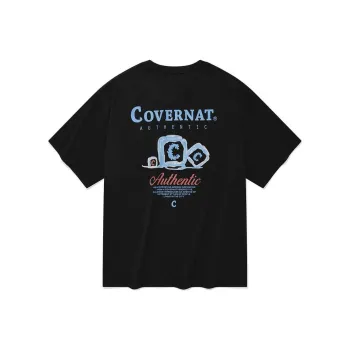 COVERNAT SS24 T Shirt Unisex Black