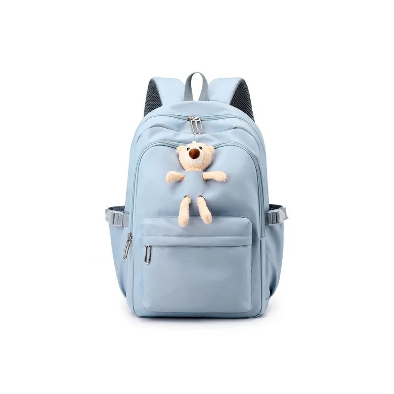 H YXIANG Nylon Backpack Regular Unisex Multicolor-3