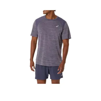 Asics ROADSHORT SLEEVE TOP ACTIBREEZE T Shirt Men's Gray Purple