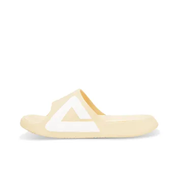 PEAK State Pole Classic Drag Slide Slippers Unisex White Light Khaki