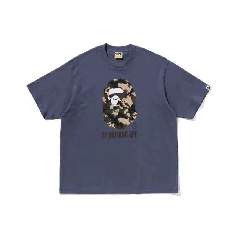 A BATHING APE Map Camo By Bathing Ape Relaxed Fit Tee-0