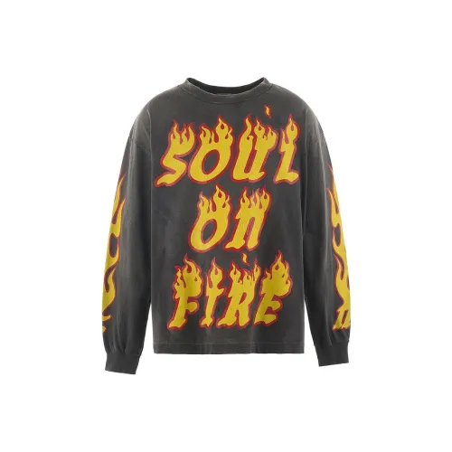 SAINT Mxxxxxx Soul On Fire Long Sleeve T Shirt