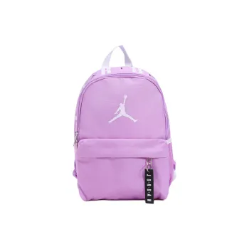 Jordan Polyester Backpack Small Size Unisex Pink Purple