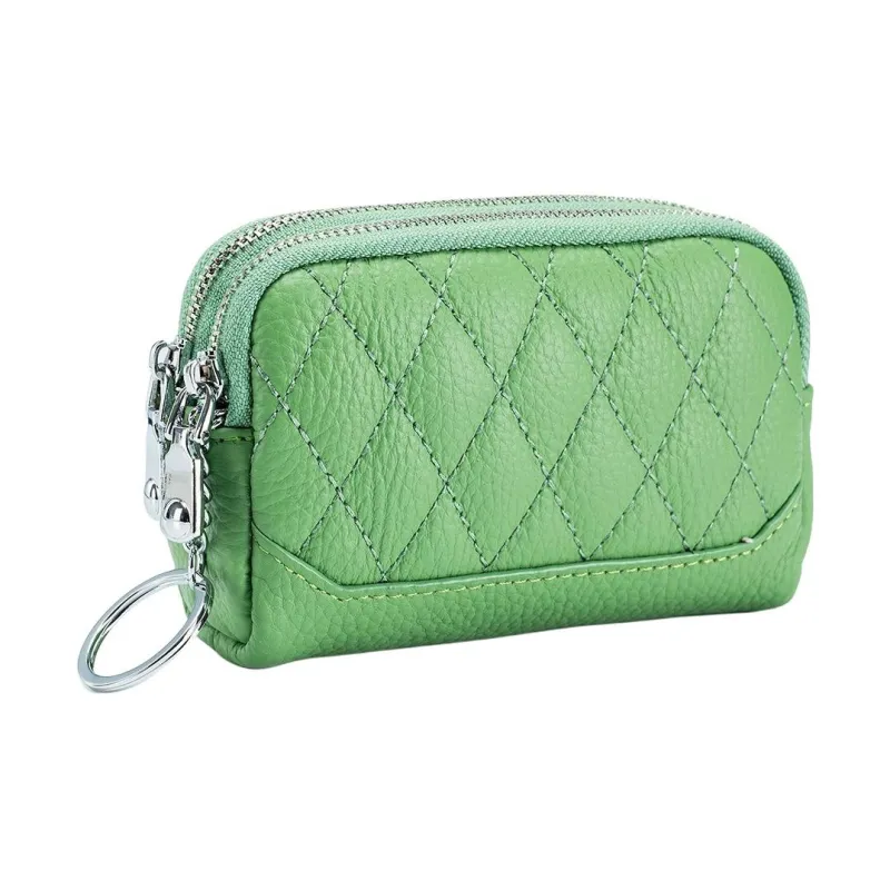 Tong Tong Rabbit Top Grain Cow Leather Coin Purse Women's Multicolor-8