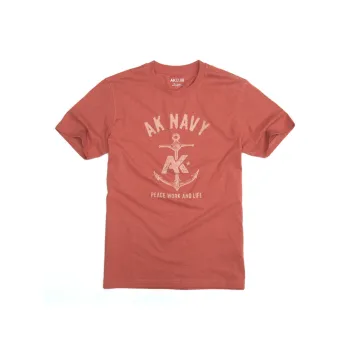 AKCLUB Free Cuba Series T-Shirt Men's Washable Red