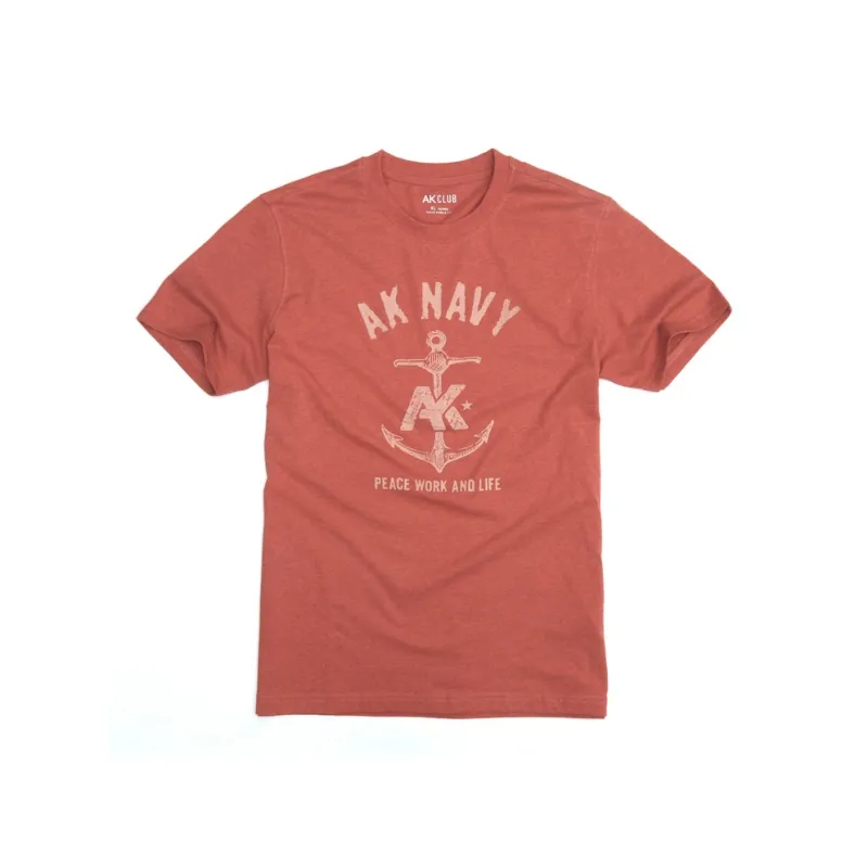 AKCLUB Free Cuba Series T-Shirt Men's Washable Red-0