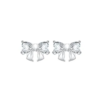 LIANDUO S999 Fine Silver Stud Earrings Women's