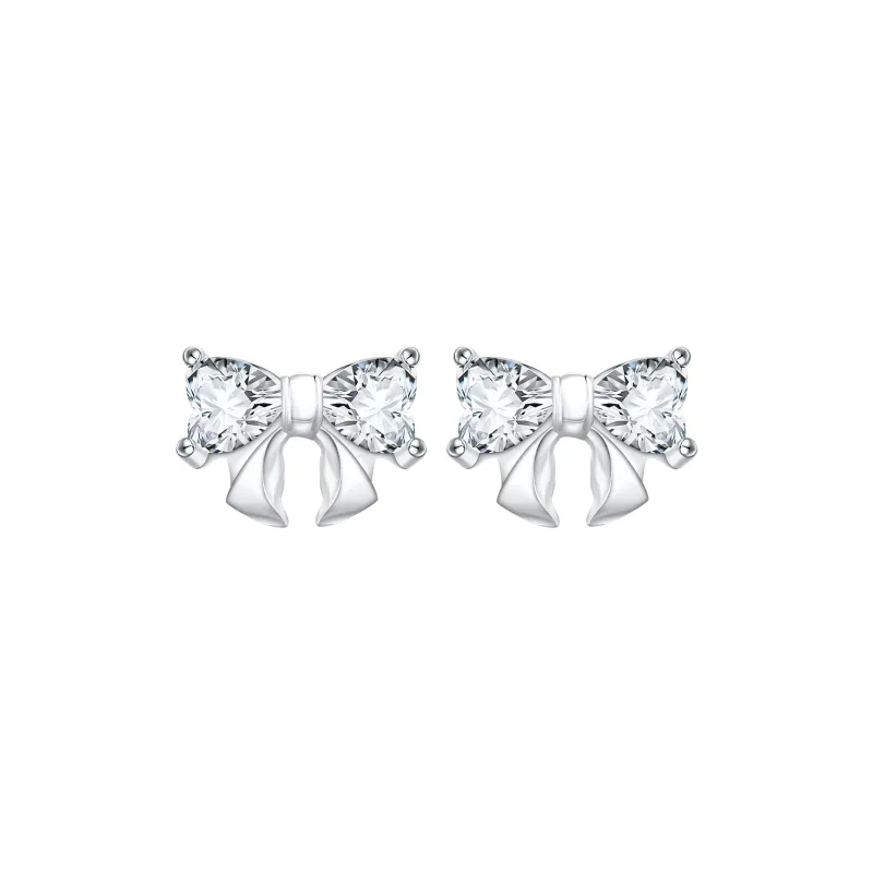 LIANDUO S999 Fine Silver Stud Earrings Women's-0
