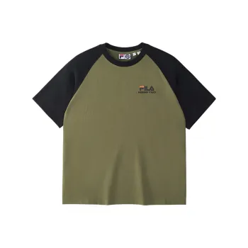 FILA FUSION x Round Two T Shirt Unisex Banana Coffee
