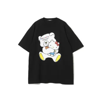Sanrio X UNDERCOVER Sanrio Co-branded Model T-Shirts Unisex Black