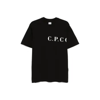 C.P.Company Logo print T shirt