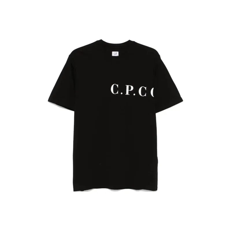 C.P. Company Logo print T shirt-0
