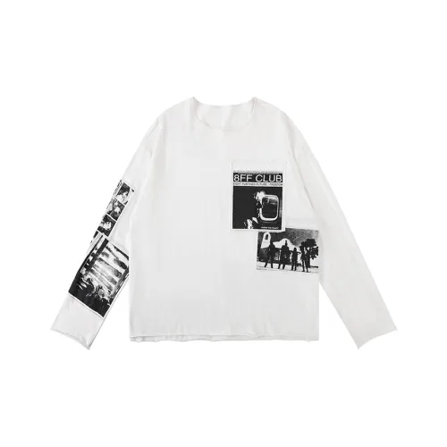 8FF T Shirt Unisex Carved White
