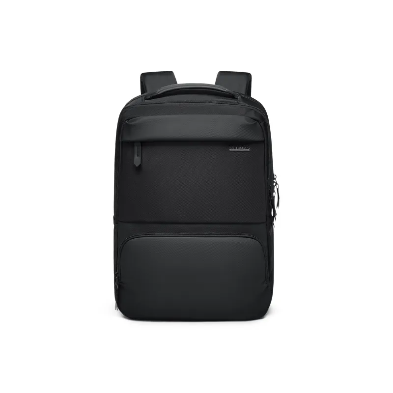 SEPTWOLVES Fabric Backpack Laptop Bag Backpack QPL Regular Unisex Black-0