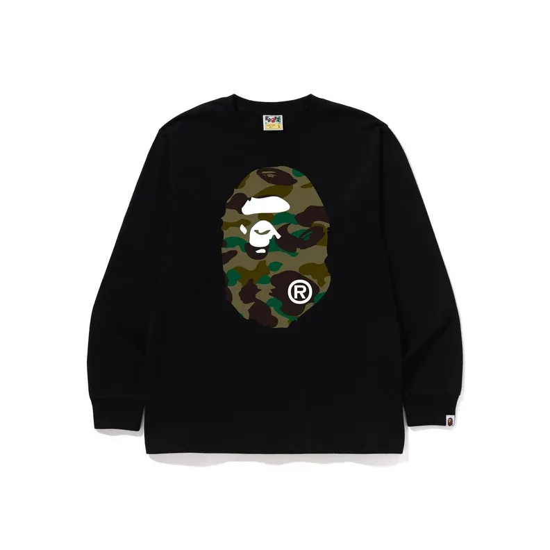 A BATHING APE ® 1ST Camo Big Ape head T shirt-2