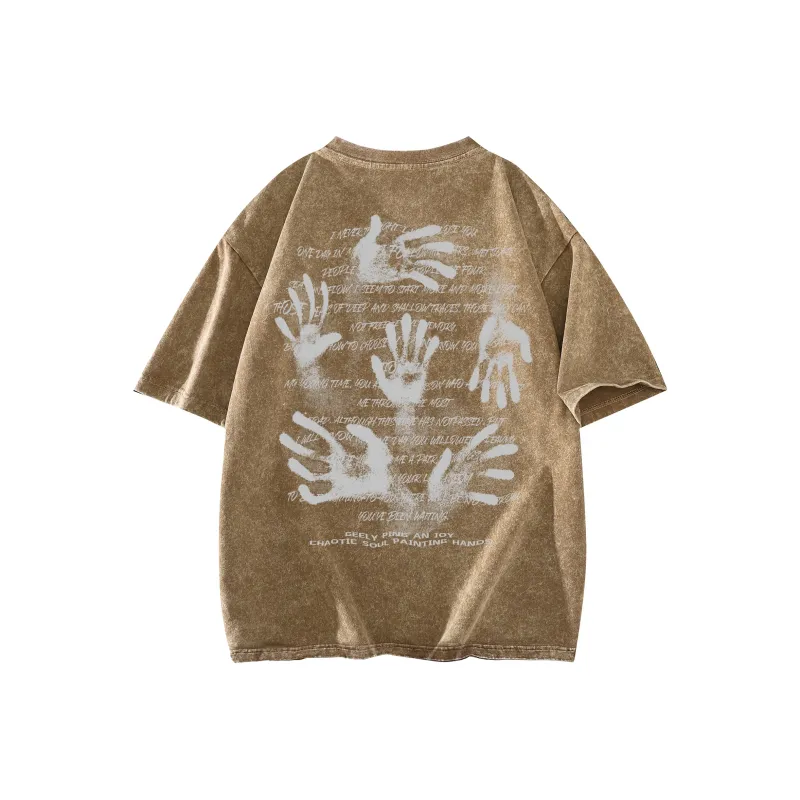FONDLOOK T Shirt Unisex Black Gray Color-4