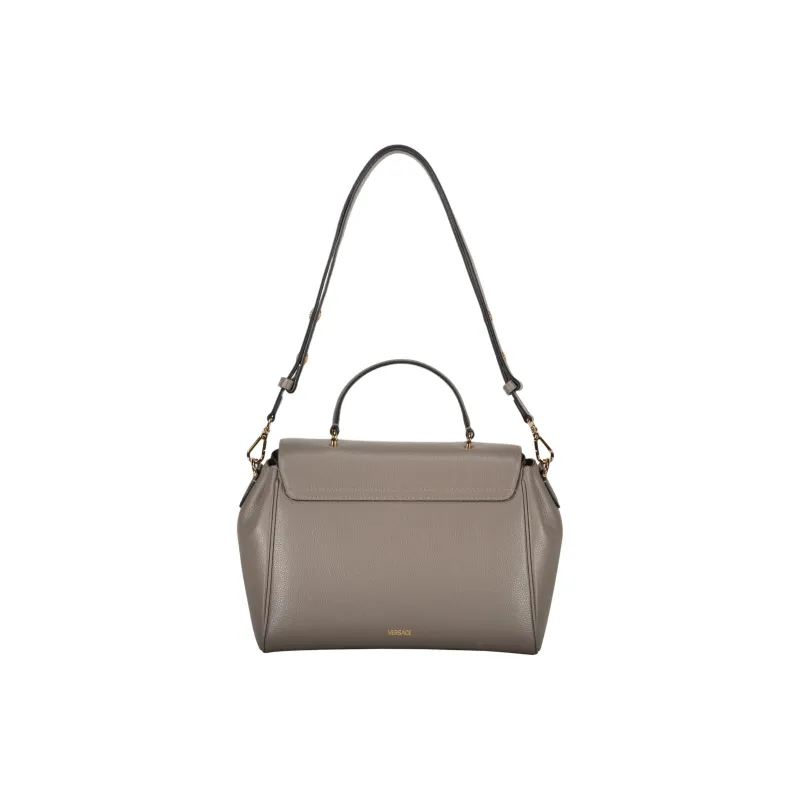 FANSIZHE Virtus Calfskin Tote Bag, Shopping Bag, Shoulder Bag, Crossbody Bag, Handbag Women's Sesame Seeds Beige-2