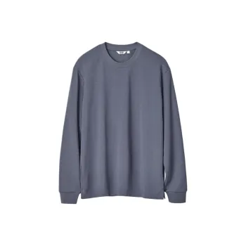UNIQLO T Shirt Unisex Lead Gray