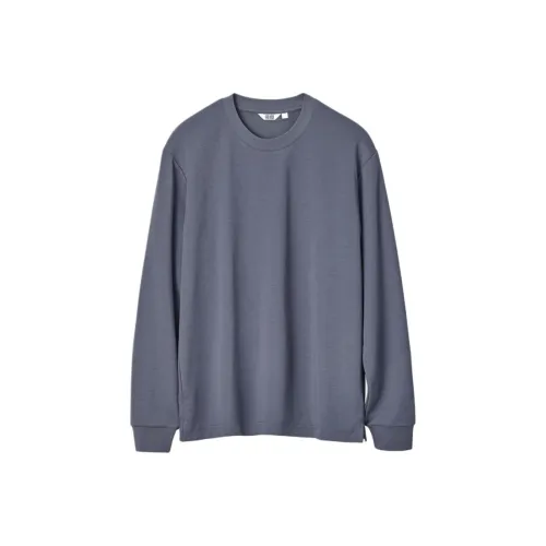 UNIQLO T Shirt Unisex Lead Gray
