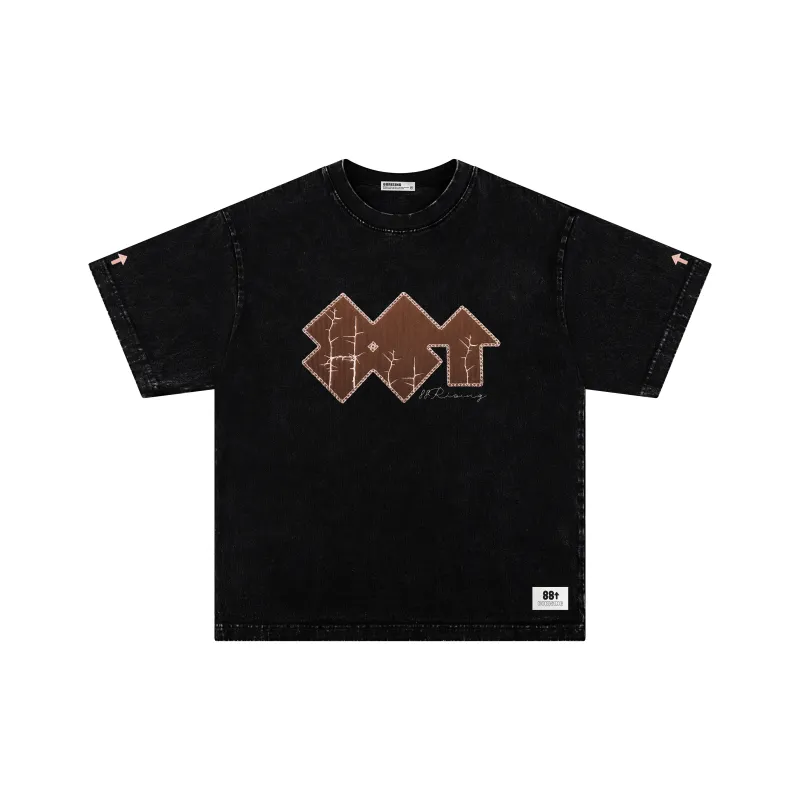 88rising Vinyl Record Collection T Shirt Unisex Jet Black-1