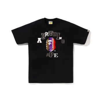 A BATHING APE Fans Scarf College Tee