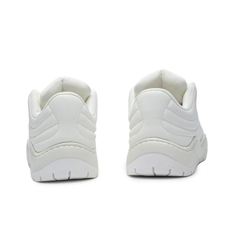 ESTEE GEEA Low Top Skateboard Shoes Unisex White-3