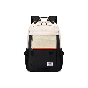 EDISON Repellent Oxford Cloth School Backpack Unisex Multicolor