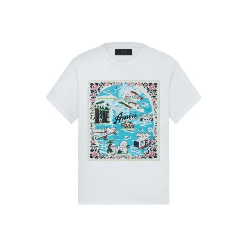 AMIRI California Hawaiian Tee-0