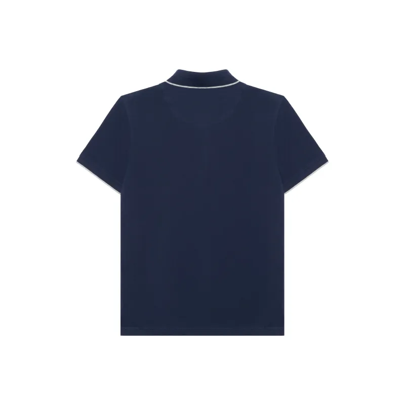 HUGO BOSS Polo Shirts Men Dark Blue-3