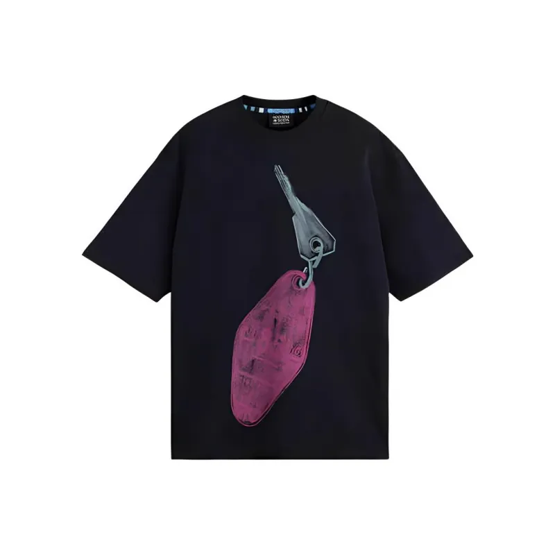 Scotch&Soda FW24 T-Shirt Men's Black-0