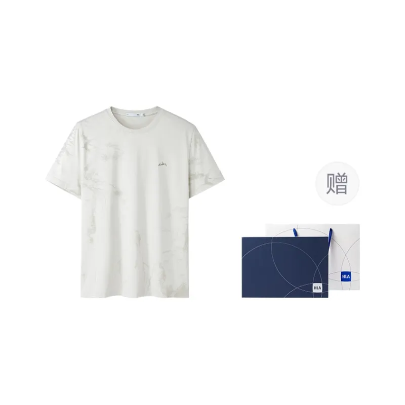 HLA The Mountain Is Not In The High Series T Shirt Men's-7